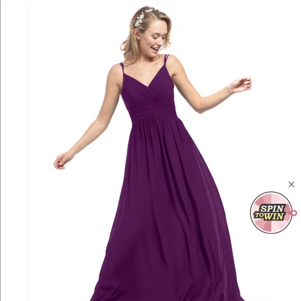 AZAZIE Blake Grape Bridesmaid Dress